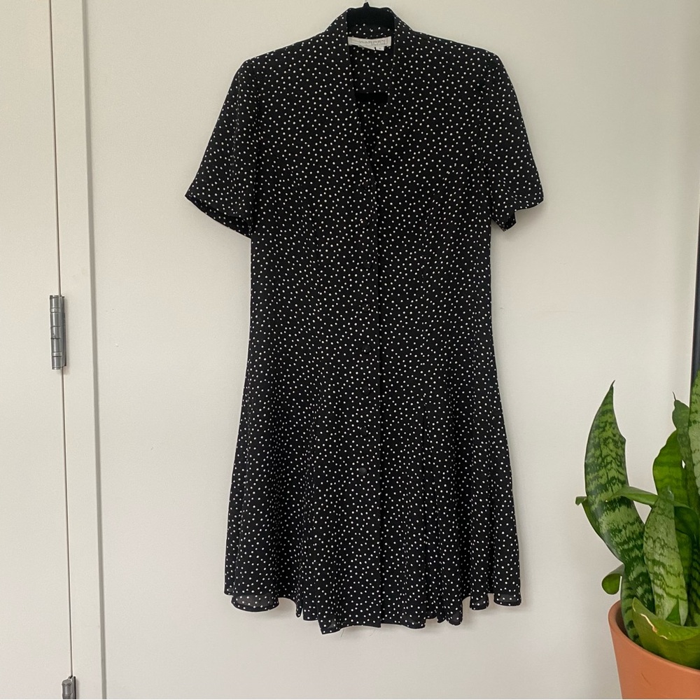 Black Polka Dot Dress